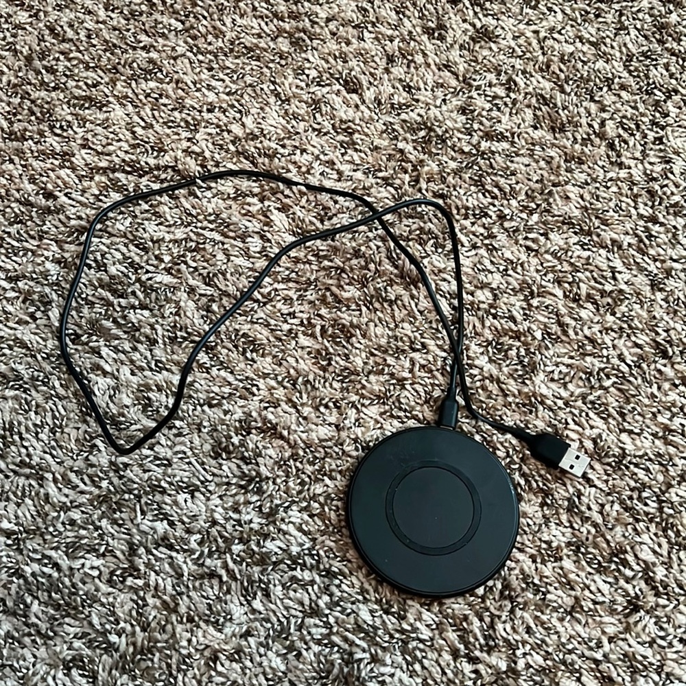 iPhone charger that you just sit your phone on!